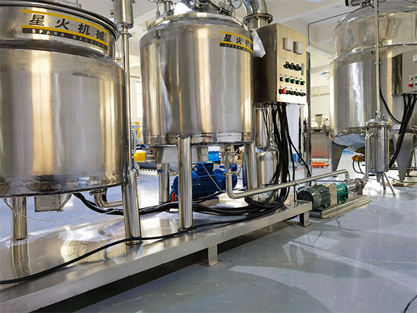 整套自动化蜂蜜包装流水线