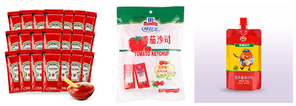 自动番茄酱包装机样品